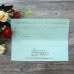 Rectangle Wedding Invitation Foiling Invitation With Delicate Envelope